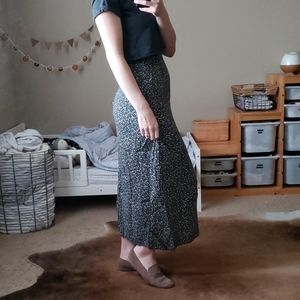 Vintage floral cottagecore skirt